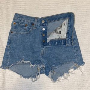Levis 501 High Rise Short